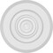Ekena Millwork Standard Grayson Bullseye Rosette with Beveled Edge, 4"W x 4"H x 3/4"P ROSP040X040X075GRY03 - alternate 2